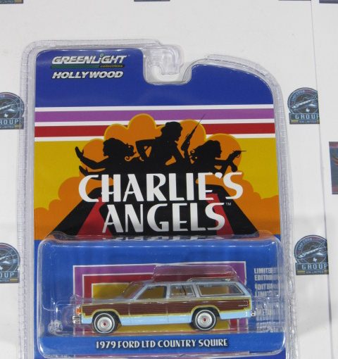 1979 FORD LID COUNTRY SQUIRE CHARLIES ANGELELS GREENLIGHT 1:64
