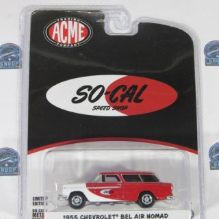 1955 CHEVROLET BEL AIR NOMAD LIMITED EDITION SO- CAL SPEE DSHOP ACME 1:64