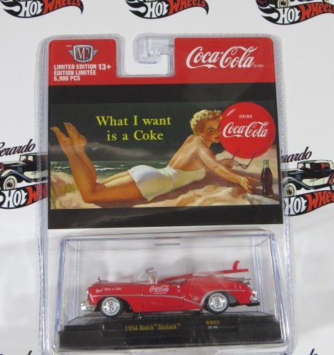 1954 BUICK SKYTARK BB 02 LIMITED EDITION 13+ COCACOLA M2 1:64