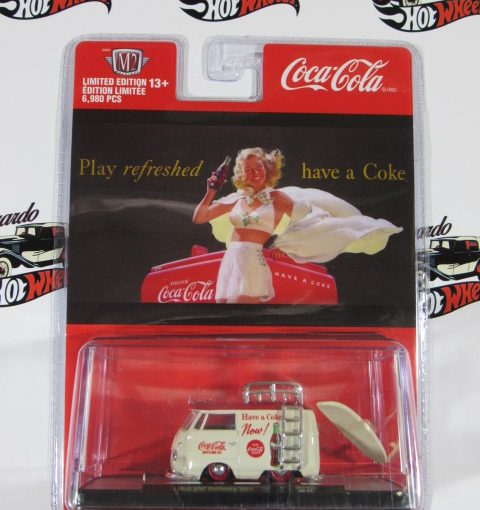 1960 VW DELIVERY VAN COCACOLA LIMITED EDITION 13+ M2 1:64
